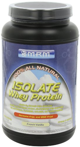 MRM - Whey Protein Isolate, Supports Muscle Building and Recovery (French Vanilla, 1.9 lbs)