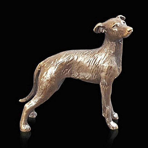 Butler & Peach - Solid Bronze Miniature Lurcher