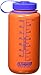 Nalgene HDPE BPA-Free Water Bottle, Orange, 32 oz