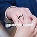 Tungsten Ring Mens Wedding Band 4mm/6mm/8mm Black/Rose Gold Plated Matte Finish Brushed Polish/Beveled/Edge Comfort Fit