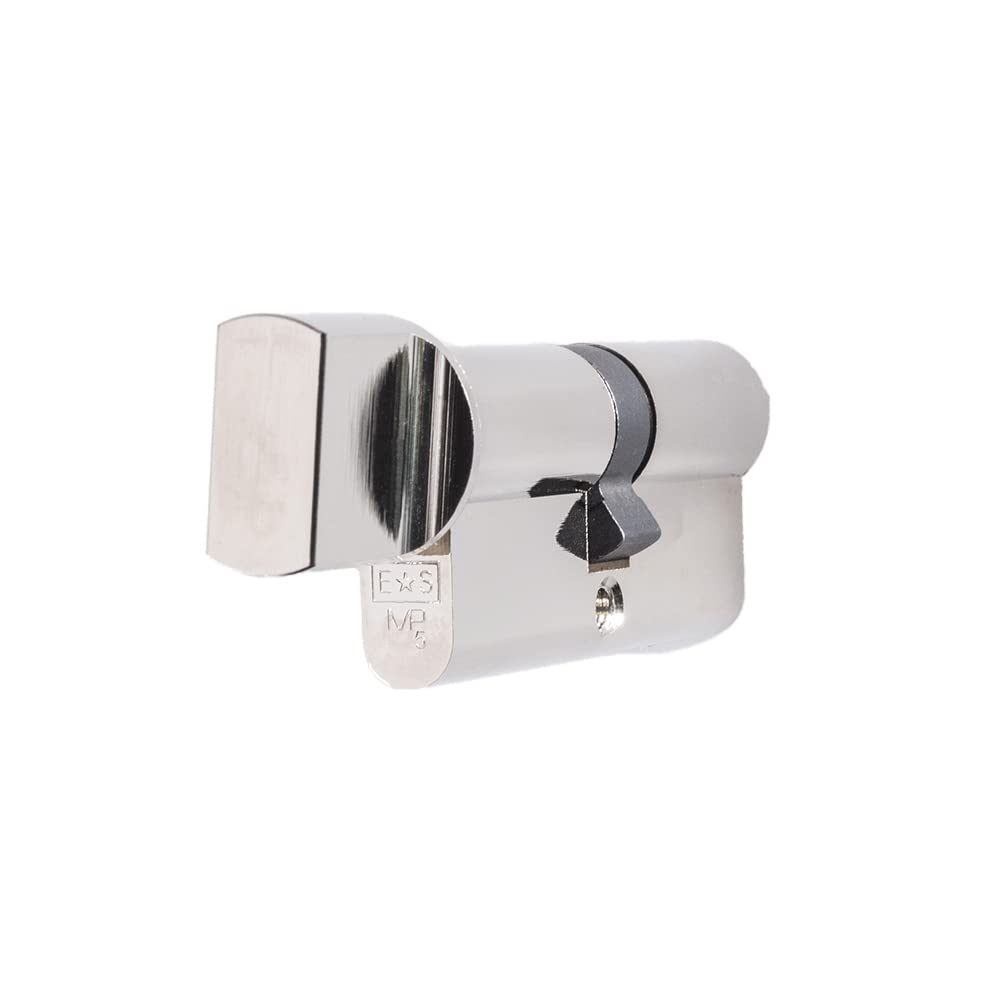 Carlisle Brass CYE71370NP/BP Euro Cylinder, Polished Nickel, 70mm