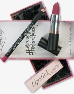 Purobio Coffret Cadeau Pour Les Lèvres Rouge à Lèvres Et