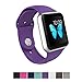 Apple Watch Band - e6Hope Soft Silicone Replacement iWatch Strap for Apple Watch Series 1,Series 2 (Purple, 38mm - S/M)