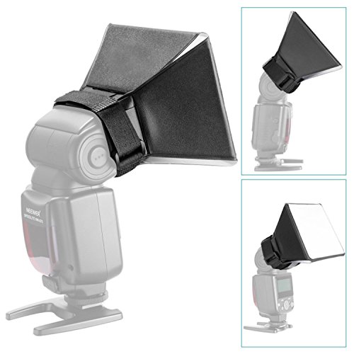 Flash Diffuser Light Softbox 5x4/13x10cm Universal and Collapsible for Canon,Nikon,Sony,Godox,Neewer and Yongnuo Camera External Flash Speedlight - Thumbnail 2