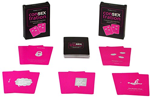 conSEXtration - Adult Card Game For Couples - Bundle - 2 Items
