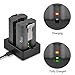 Ring Rechargeable Batteries Charging Station,Compatible with Ring Video Doorbell, Ring Spotlight Cam Battery & All-New Ring Stick Up Cam Battery (Batteries Not Included)