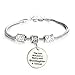 Love Between a Nanny and Granddaughter is Forever Bracelet - Personalized Jewelry Gift - 10’’ Bracelet