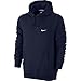 Nike Sportswear Club Fleece Pullover Hoodie, Dk Grey Heather/White Medium