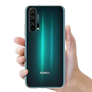 AICEK Compatible con Huawei Honor 20 Pro Cover, Trasparente Silicone Custodia Protettiva Molle di TPU Bumper Case Sottile - immagine 8