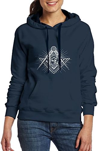 Freemasonry Square &amp; Compasses Nice Slim Lightweight Pockets \r\nWomen Fashiongraphic Hoodies