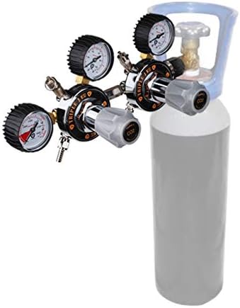 Triplej Professional CO2 Dual Pressure Regulator Brewing