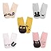Meaiguo Baby Non Skid Slip Socks Cotton Toddler Socks with Grip for Kids Boys Girls 5 Pack