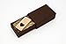 Maple Wood USB 2.0 16GB Flash Drive - Heart Veneer Love Design - With Matching Mastercraft Brown Paperbox