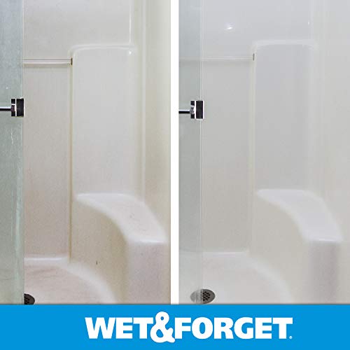 WET & FORGET SHOWER CLEANER WEEKLY APPLICATION REQUIRES NO SCRUBBING, BLEACH-FREE FORMULA, 64 OUNCE (PACK OF 1)