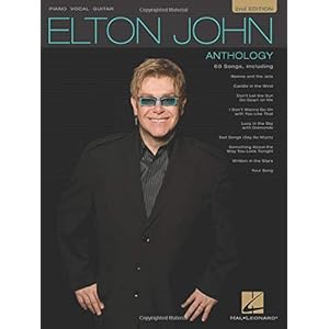 Elton john – anthology piano, voix, guitare