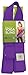 Gaiam Easy Cinch Yoga Mat Sling (Sold Individually with Assorted Colors), Purple or Teal