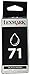 Lexmark No 71 Black Ink Cartridge 15M2971