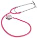 Baitaihem Real Working Stethoscope Dual Head Stethoscope for Children Kids Role Play Listening to Heartbeat Functional Toy Gifts(Pink 1)