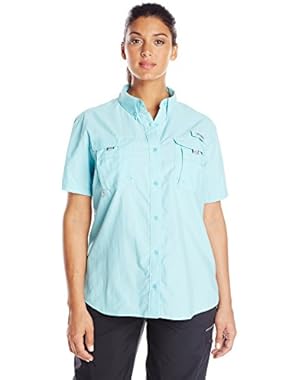 Columbia Sportswear Women's Plus-Size Bahama Short-Sleeve Shirt