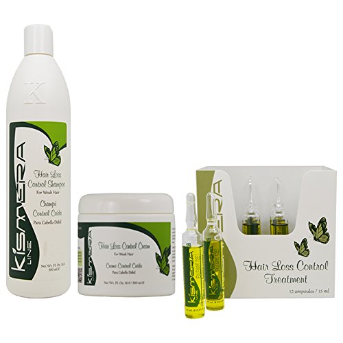 Kismera Line Hair Loss Control Shampoo & Cream & Treatment 12x15ml each”Set”