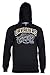 NBA Men's Cleveland Cavaliers Primo Metallic Fleece Pullover Hoodie Sweatshirt, Large, Black