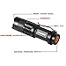 Super Mini Powerful Stronglight Tactical LED Flashlight CybGENE 2 Pieces Hamal V1, Portable Pocket Flashlight for Outdoor, 3 Modes (High/Low/Strobe), Battery Included, a Survival Tool as Extra Bonus