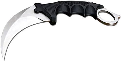 NEZIMI CSGO Knife Fixed Blade Fade Counter Strike Karambit Knife Combat Knife