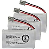 GEILIENERGY BT-1015 BT1015 Battery Compatible for Uniden BT1007 BT-1007 BT904 BT-904 BBTY0651101 BBTY0460001 BBTY0510001 BBTY0624001 BBTY0700001 Panasonic HHR-P506, HHR-P506A Cordless Phone(3-Pack)