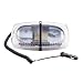 Orion Motor Tech 240 LED Yellow Roof Top 12V Mini Bar, Law Enforcement Truck Car Vehicle Emergency Hazard 7-Modes Beacon Light Snow Plow Safety Flash Strobe Light W/Magnetic Base