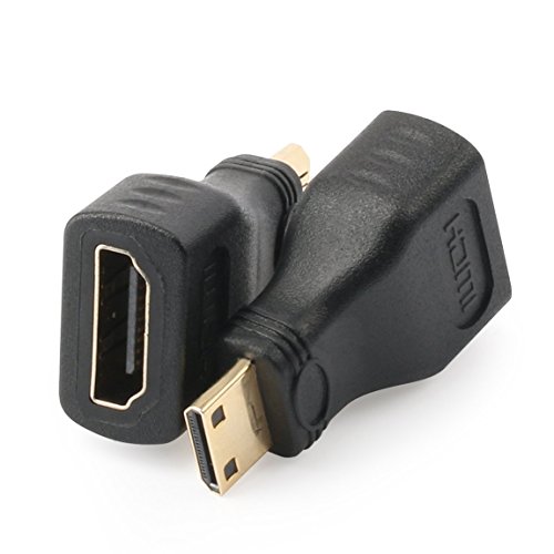 HDMI Cable Coupler Gold plated HDMI Cable Connector hdmi cable adapter 1.4V Supports 3D & 4K Resolution (4pack suit)