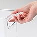 iDesign Pantry Bin with Handles - Storage Bin for Cabinets, Fridge, or Freezer - Clear - Made in USA