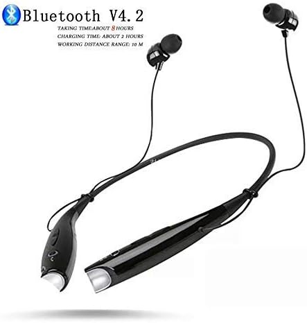 HBS730 Wireless Bluetooth Headset with Mic & Volume Button Earphone for Mi Note 5 Pro, TS Mi Note 5 Pro, Redmi 6 Pro, Redmi 6A, Redmi Y2, Mi A2, Redmi 5, Redmi 4, Mi A1, Y2, Y3 Mi Note 7 Pro