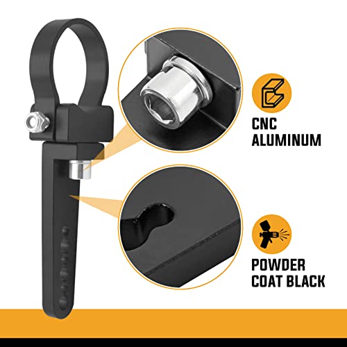 2 Inch Universal Side Roll Cage Bull Bar Tube Clamps LED Light Mount