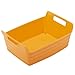 ECR4Kids ELR-20516-AS Assorted Small Bendi-Bins with Handles, Stackable Plastic Storage Bins for Toys and More, Assorted Colors (6-Pack)