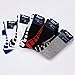 Basketball Socks 5 Pack Athletic Crew Sport for Boy Girl Men Women By JIYE