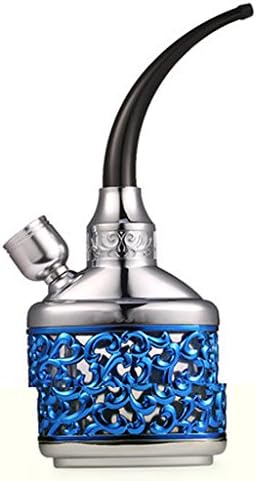 Tobacco Pipes Liuyu · Living Home Water Filter Cigarette Holder Smoke Pot Tobacco Bags Smoking Pipe Full Set (color : Blue)