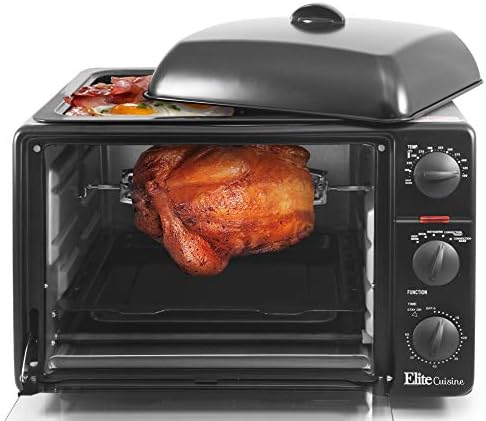 Hornos Eléctricos De Cocina Elite Gourmet ETO-4510M French Door