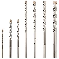 Amazon Brand - Denali Masonry Drill Bit Set, 7-Piece