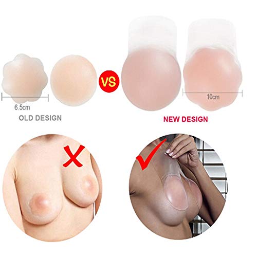 Adhesive Push Breast Boob Lift Nipple Cover Pasties Bra Shield Invisible Sticker