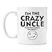 I'm The Crazy Uncle You've Heard About | Premium 11oz Coffee Mug Gift Set - Uncle Gifts for Kids, Birthday, Niece, for Baby, Novelty, Good, Aunt Uncle Gifts, Julios, Manly, Gay, Hunting, Christmas Gag