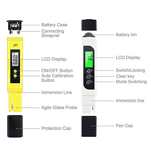 5 TDS+Meter+Digital+Water+Tester
