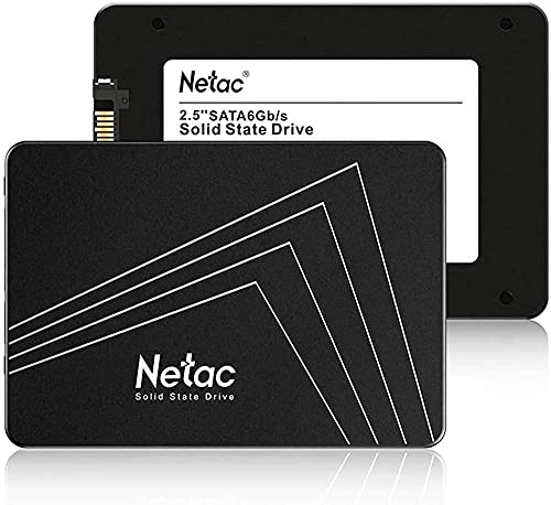 Netac 1TB Internal SSD 2.5 Inch SATAIII 6Gb/s, 3D NAND Internal Solid State Drive, Read Speeds up to 530MB/s