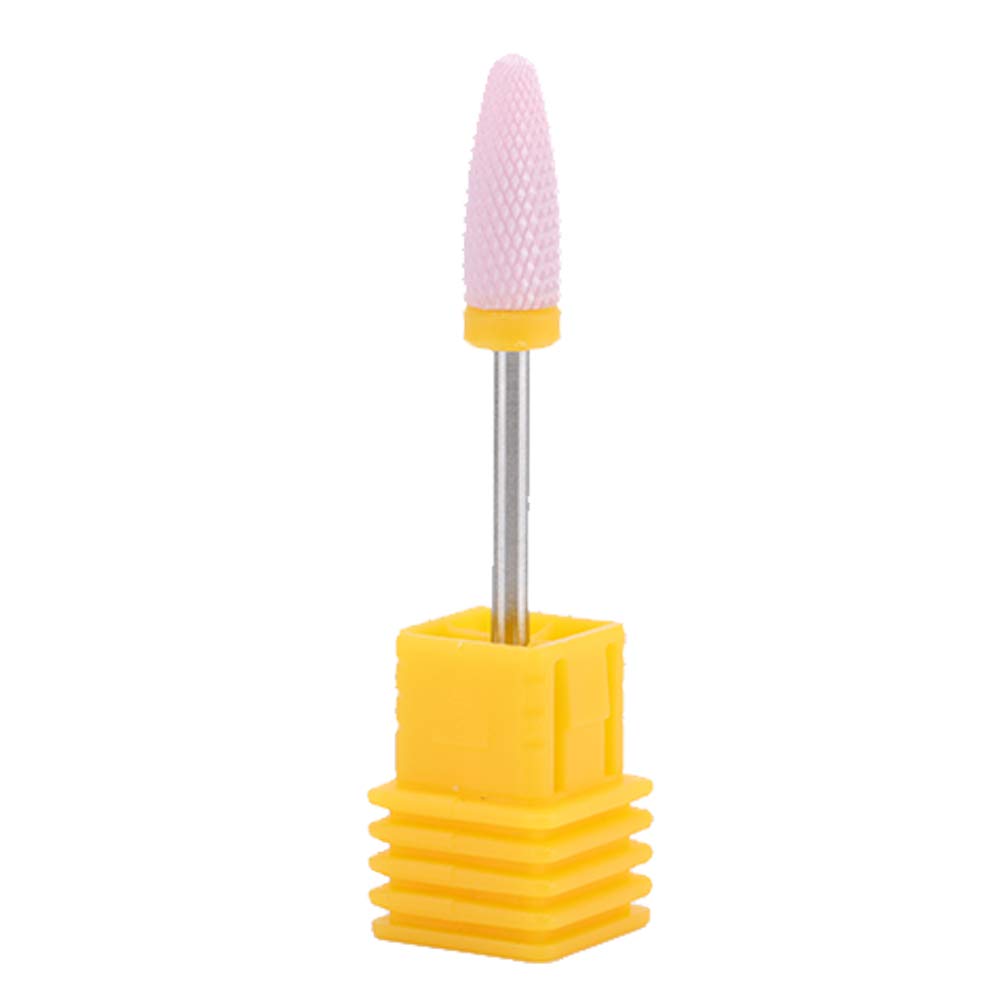 Nail Drill Bit Set - Ceramic Nail Drill Bits for Removing Nail Polish & Gel - Electric Nail File with Diamond Cuticle Remover Bit - Manicure Tools for Nail Care (20ST)