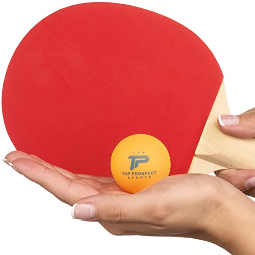 image for Top Prospect Sports 60 Pack 3-Star 40mm Orange Table Tennis Balls | Pr