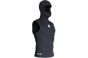 Hooded Scuba Diving Vest 3mm Neoprene Men Wetsuit Drifting Swimsuit Snorkeling Sleeveless Vest with Swim Cap