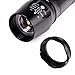8000 lumens DBHAWK G700 X800 CREE XML T6 LED Zoom Tactical Military Flashlight Super Torch Set,Including Fluorescent stick+Solar Power Torch Key Chain