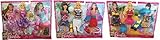 Mattel Barbie Fashionistas Barbie Dress Set, Nautical Sailor Outfits Set & Casual Fashion Set Bundle