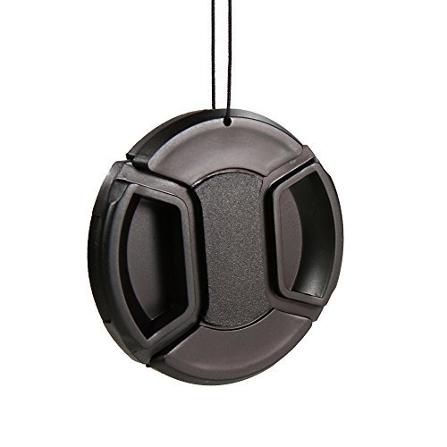 CamDesign 58MM Snap-On Front Lens Cap/Cover Compatible with Canon, Nikon, Sony, Pentax all DSLR lenses