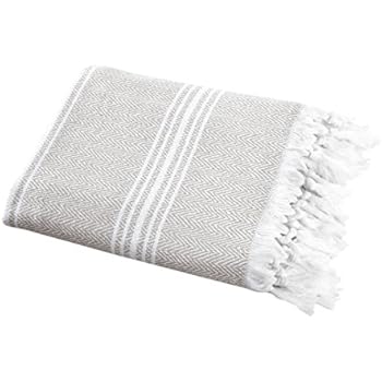 Salbakos Turkish Peshtemal Fouta Towel 100 Organic Cotton 40 X 70 Inch Herringbone Linen