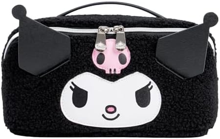 Amazon.com : Kuromi Cosmetic Bag Set - Bundle with Sanrio Cosmetic
